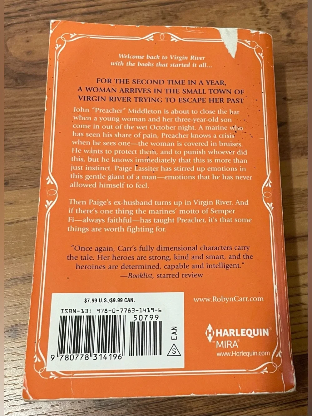 Shelter Mountain Paperback Book by Robyn CarrBook 2 Virginia River Series